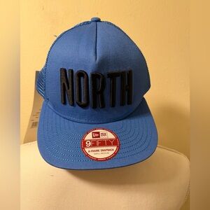 NWT North Blue Snapback Cap